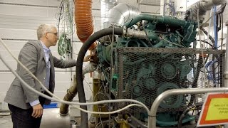 Volvo Trucks  A visit to the engine lab for a closer look at Dimethyl Ether DME [upl. by Zippel]