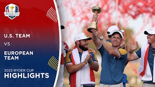 Full Event Highlights  2023 Ryder Cup [upl. by Hollenbeck]