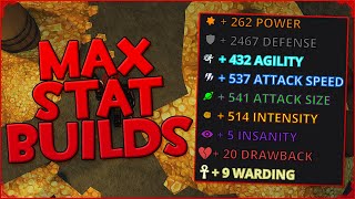 MAX STAT BUILDS  Arcane Odyssey 114 [upl. by Thad]