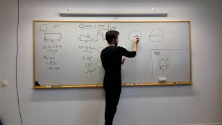 Matematik 1 Area och omkrets av rektangel triangel och cirkel [upl. by Iatnohs508]