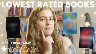 Reading the Lowest Rated Books on My TBR [upl. by Natloz539]