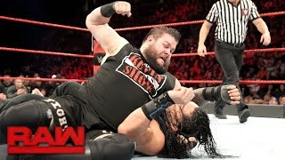 Roman Reigns amp Seth Rollins vs Kevin Owens amp Chris Jericho Raw Dec 19 2016 [upl. by Aninahs665]