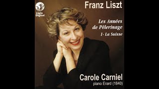 Liszt Au bord dune source  Carole Carniel Piano Erard 1840 [upl. by Eelyrehc678]