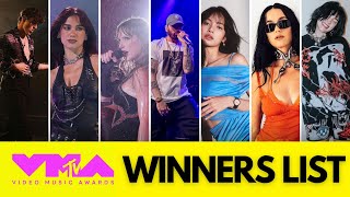 MTV VMAs 2024  Complete Winners List [upl. by Giess]