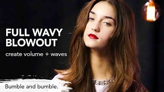 How to Style a Fullbodied Blow Dry  BbThickening  Bumble and bumble [upl. by Niatsirk920]