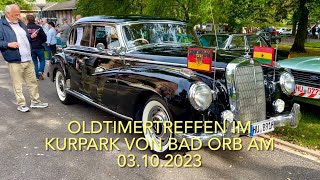 Oldtimertreffen in Bad Orb am 03102023 [upl. by Touber]