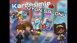 Kardeşimle birlikte OYUN SALONU🕹️🙀🌟 [upl. by Oinotla958]