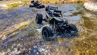 4X4 RC Rock Crawler 4WD Double Motors OffRoad Car 18 vs 112 Scale Excellent OffRoad Performance [upl. by Gesner526]