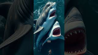 The Power of Megalodon Oceans Ultimate Predator sharkencounter facts [upl. by Arikihs]