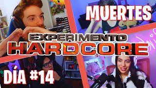 Todas las MUERTES y PVPs del EXPERIMENTO HARDCORE día 14😡 Shadoune vs Darick Marky vs Aquino y MÁS [upl. by Zabrine]