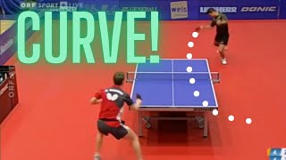 Top 5 Spinniest Shots in Table Tennis [upl. by Nwhas]