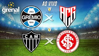 LIVE COMPLETA GRÊMIO 3 X 1 ATLÉTICOGO E ATLÉTICOMG 1 X 3 INTER  BRASILEIRÃO 2024 [upl. by Edithe]