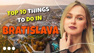 TOP 10 Things to do in Bratislava Slovakia 2023 [upl. by Yob914]