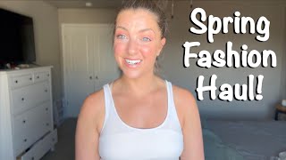 SPRING FASHION HAUL Free People Amazon Anthropologie and Madewell Fashion Finds [upl. by Haymes]