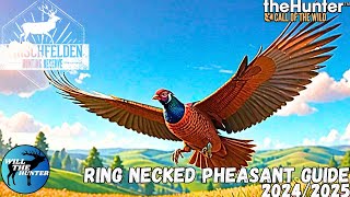 Hirschfelden Ring Necked Pheasant Guide  TheHunter Call Of The Wild 2425 [upl. by Lehet808]