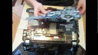 Как разобрать ноутбук HP pavilion g61180er disassemble HP pavilion g61180er [upl. by Noside]