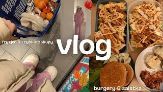 vlog  fryzjer  burgery amp sałatka z kurczakiem 👩🏼‍🍳  szybkie zakupy  siłownia [upl. by Rori]