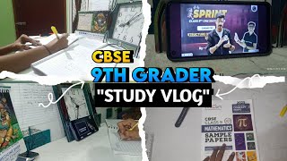 A normal day as a quot9th Grader quot 🤔  Study Vlog Class 9  Class 9 Study Vlog  9th Grader Study Vlog [upl. by Nyloc]