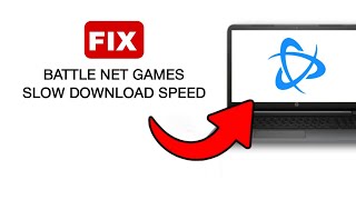 Fix BattleNet Games Slow Download Speed  Download Faster  2024 Quick And Easy [upl. by Carlina]