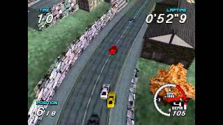 Rush Hour  PS1 Gameplay [upl. by Anaic405]