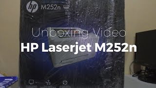 Unboxing HP Laserjet M252n  Color Printer [upl. by Ahtelrac]