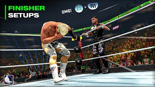 These Finisher Setups in WWE 2K23 Are INSANE TOP 20 [upl. by Arrad656]