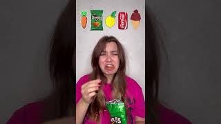 Big or Small challenge 😂 Sour lemon gum or small nachos box 🧐 shorts Best video by Hmelkofm [upl. by Kimmy944]