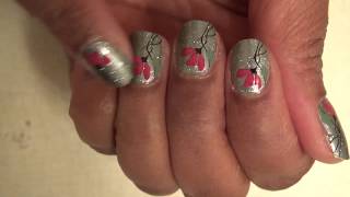 How to Use Gel Polish Over Jamberry Nail Wraps [upl. by Collbaith]