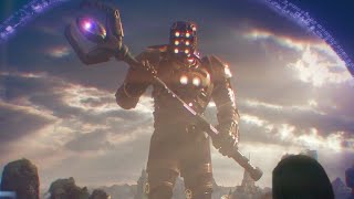 Celestial Destroys an Entire Planet Scene  Guardians Of The Galaxy 2014 Movie Clip HD [upl. by Thill]