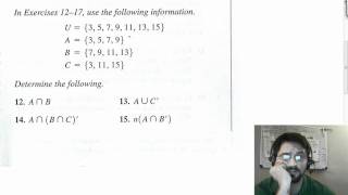 Basics of Set Theory  Chapter 2 pretest review [upl. by Ruhtracam]