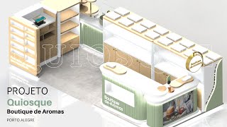 Projeto de Quiosque Boutique de Aromas [upl. by Broeder]