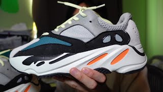 Yeezy 700 Waverunner from DHGate  Review  On Foot [upl. by O'Gowan]