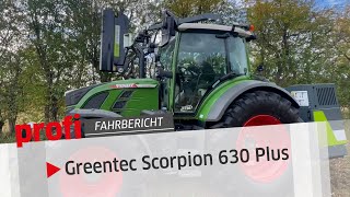 Greentec Mähausleger Scorpion 630 Plus  profi Fahrbericht [upl. by Melburn]