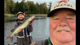 33quot Northern Wisconsin Musky 2024 [upl. by Ainoyek]