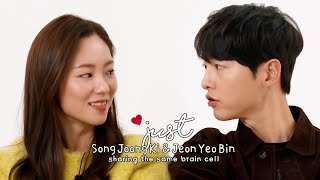 Just Song Joong Ki and Jeon Yeo Bin sharing the same brain cell [upl. by Chiang]