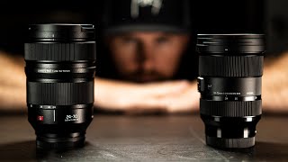 Sigma 2870 F28 VS Panasonic 24105 F4  Most Versatile Lens For LMount [upl. by Ric323]