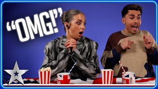 GOLDEN BUZZER audition leaves Joe Baggs and Harriet Rose AMAZED  BGT Reacts [upl. by Ynahirb]