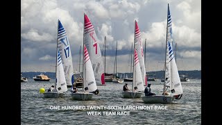 ONE HUNDRED TWENTY SIXTH LARCHMONT RACE WEEK TEAM RACE [upl. by Notsyrb]