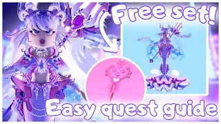 How to do the CELESTIA amp NAID quest for FREE SET amp SCEPTER  Astro Renaissance Roblox [upl. by Tubb397]