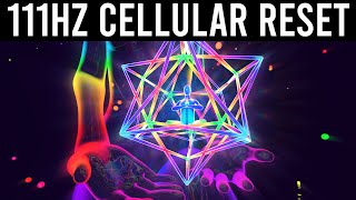 111hz Cellular Regeneration Frequency 》Deep Sleep Music 》Activate Endorphins amp Heal Cells [upl. by Ylam]