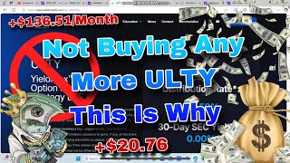 I Wont BUY ULTY Yieldmax Ultra ETF Because of THIS [upl. by Irbmac27]