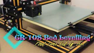 📌 Creality CR10S 3D Printer First Bed Leveling Setup and Later Using New Auto Bed Level Software [upl. by Sidran]