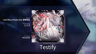 【Arcaea】 Testify Beyond 12 Chart View with Anomaly Effect [upl. by Enelyk]