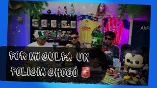 CAMINANDO Y MIANDO  EP4 “ por mi culpa un policía chocó”🚨🚨 [upl. by Arej771]