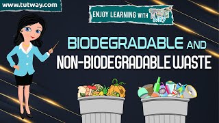 Biodegradable and NonBiodegradable Waste  Waste Management  How to Recycle Waste [upl. by Ardnaxila]