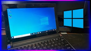 I Installed Windows 10 On A NETBOOK [upl. by Notpmah]