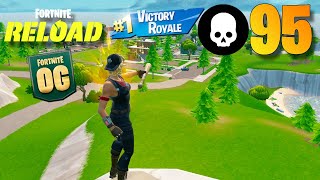 Fortnite Reload  High Kill Zero Build OG Gameplay Xbox Controller [upl. by Dercy688]