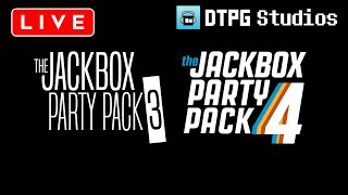 DTPG Studios Live  Jackbox Party Pack 3  4  28th September 2024 [upl. by Earized39]