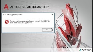 autocadexe was Unable to start Correctly [upl. by Namlaz]