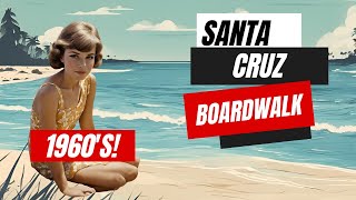 Vintage Film Santa Cruz Beach Boardwalk 1960s [upl. by Reynard]